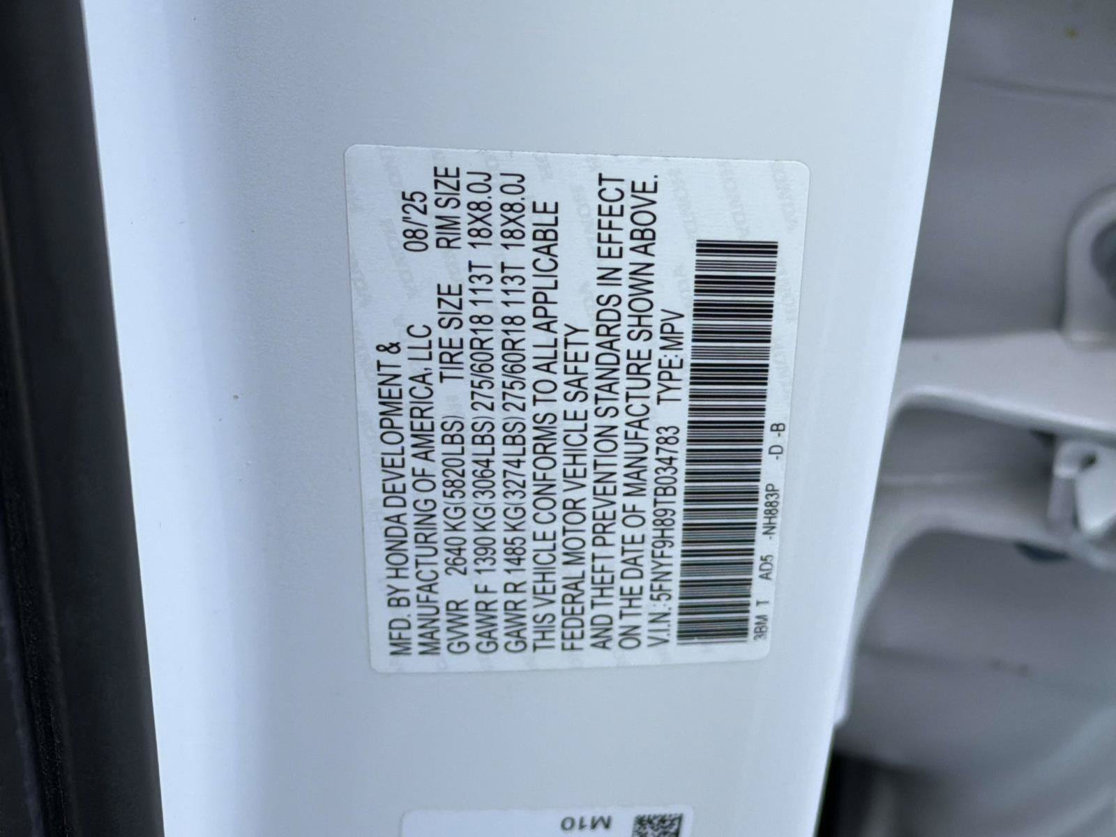 Certified 2026 Honda Passport TrailSport Elite image 22