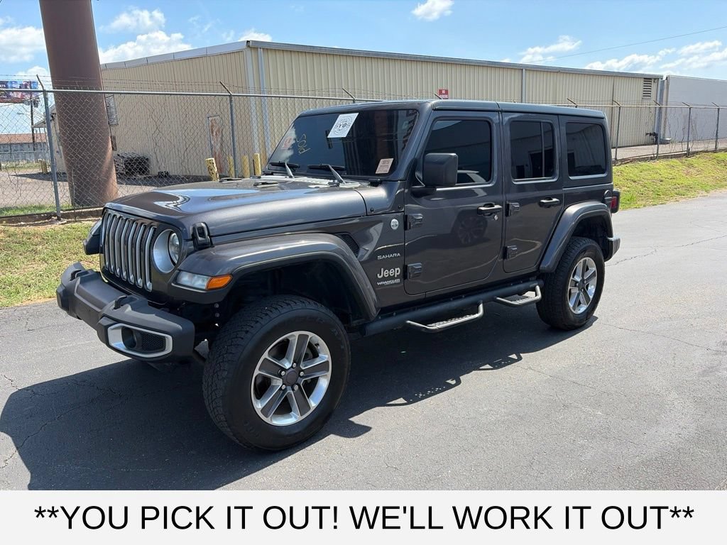Used 2020 Jeep Wrangler Unlimited Sahara AWD/4WD image 3
