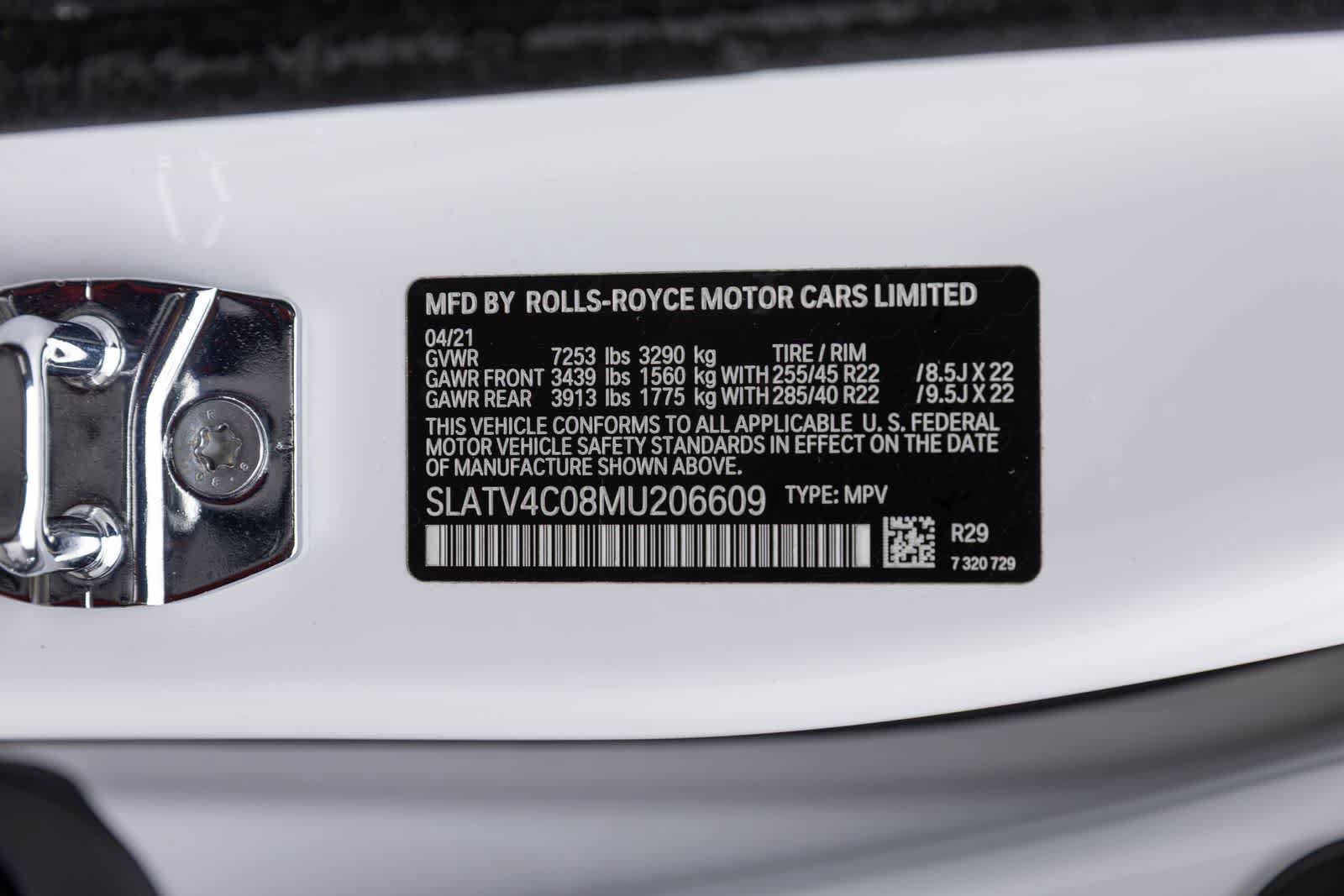 Used 2021 Rolls-Royce Cullinan AWD/4WD image 22