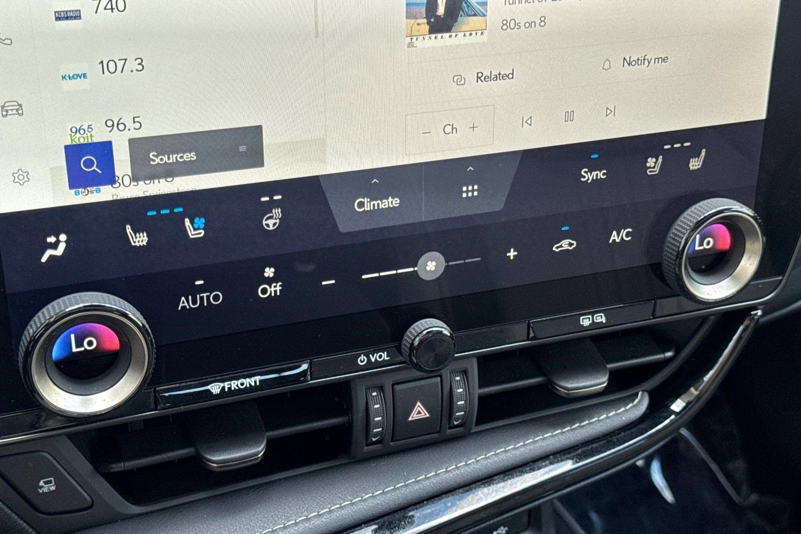 Certified 2025 Lexus NX 350h AWD w/ Cold Area Package image 24