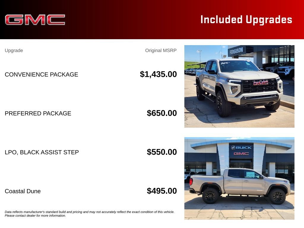 New 2026 GMC Canyon Elevation w/ Convenience Package AWD/4WD image 11