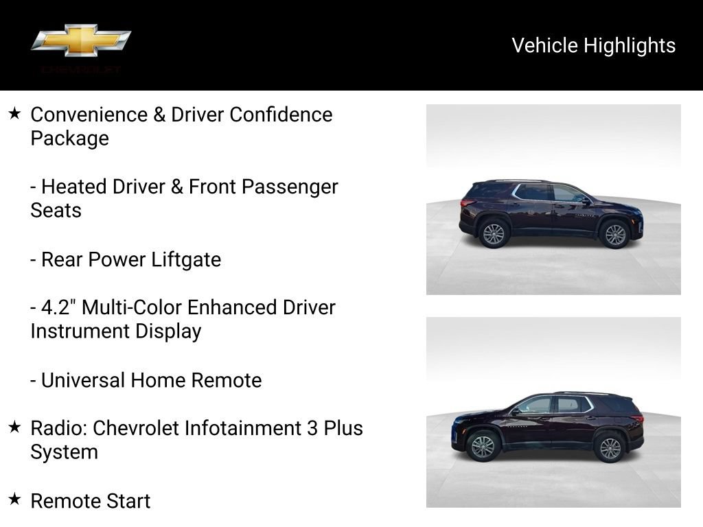 Used 2023 Chevrolet Traverse LT FWD image 20