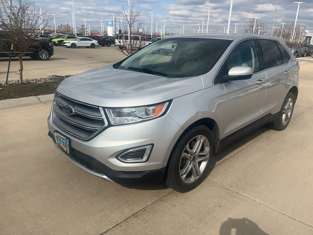 Used 2016 Ford Edge Titanium w/ Class II Trailer Tow Package AWD/4WD image 8