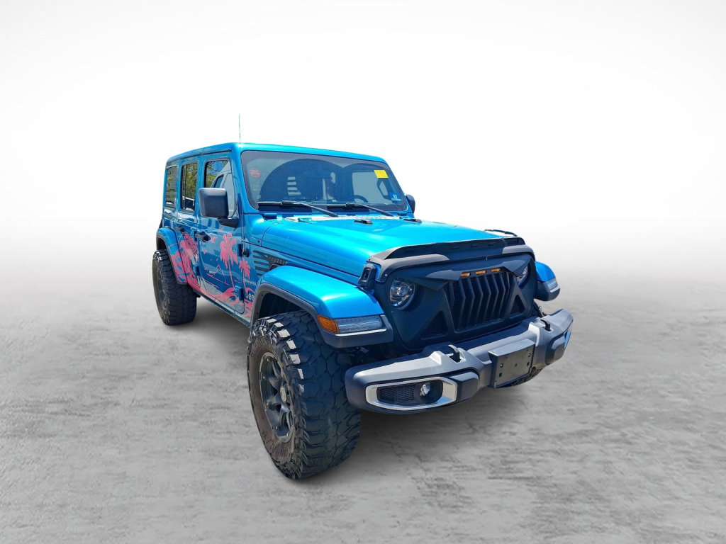Used 2020 Jeep Wrangler Unlimited Sahara AWD/4WD image 2
