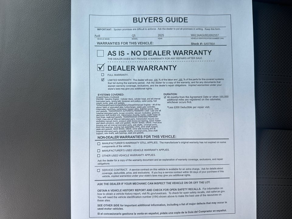 Certified 2025 Audi Q5 Prestige AWD/4WD image 33