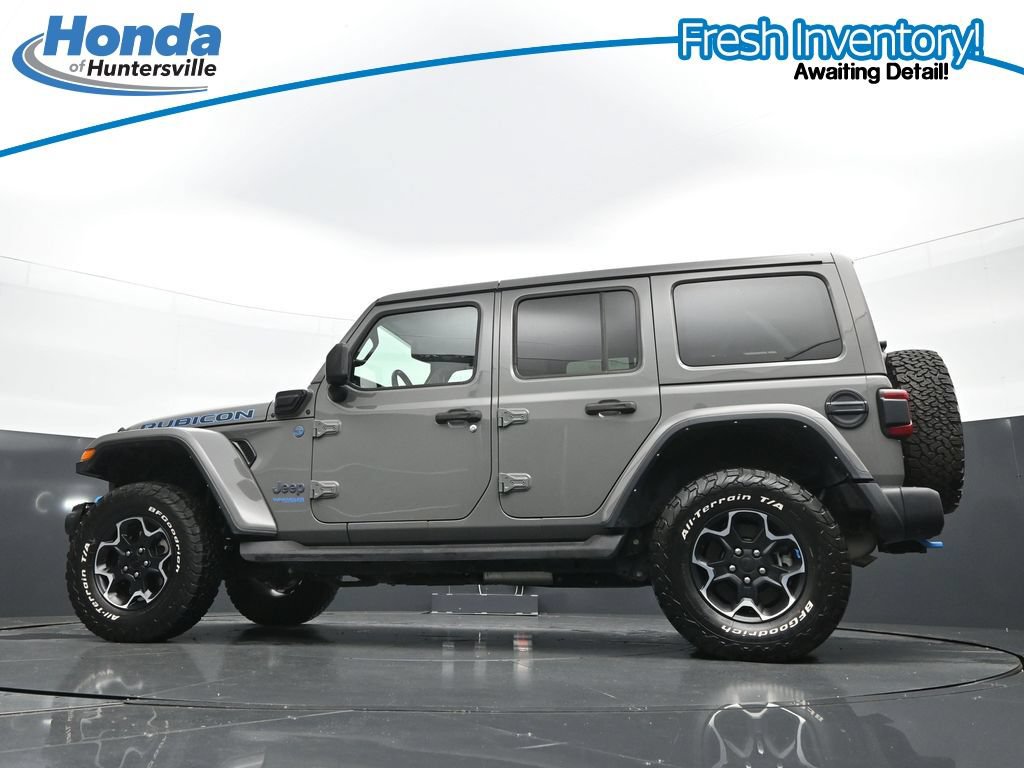 Used 2022 Jeep Wrangler Unlimited Rubicon 4xe w/ Steel Bumper Group AWD/4WD image 35