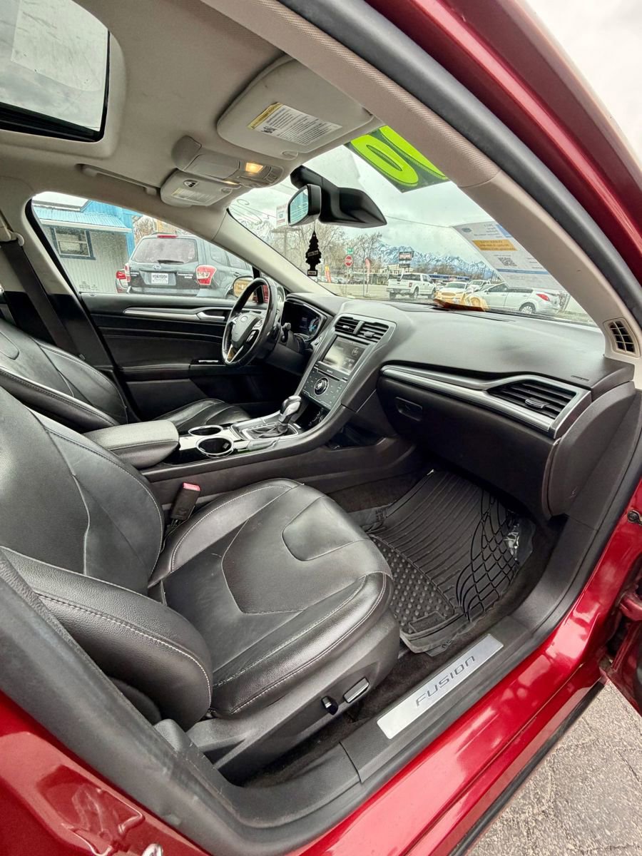 Used 2013 Ford Fusion Titanium w/ Titanium Driver Assist Pkg FWD image 15