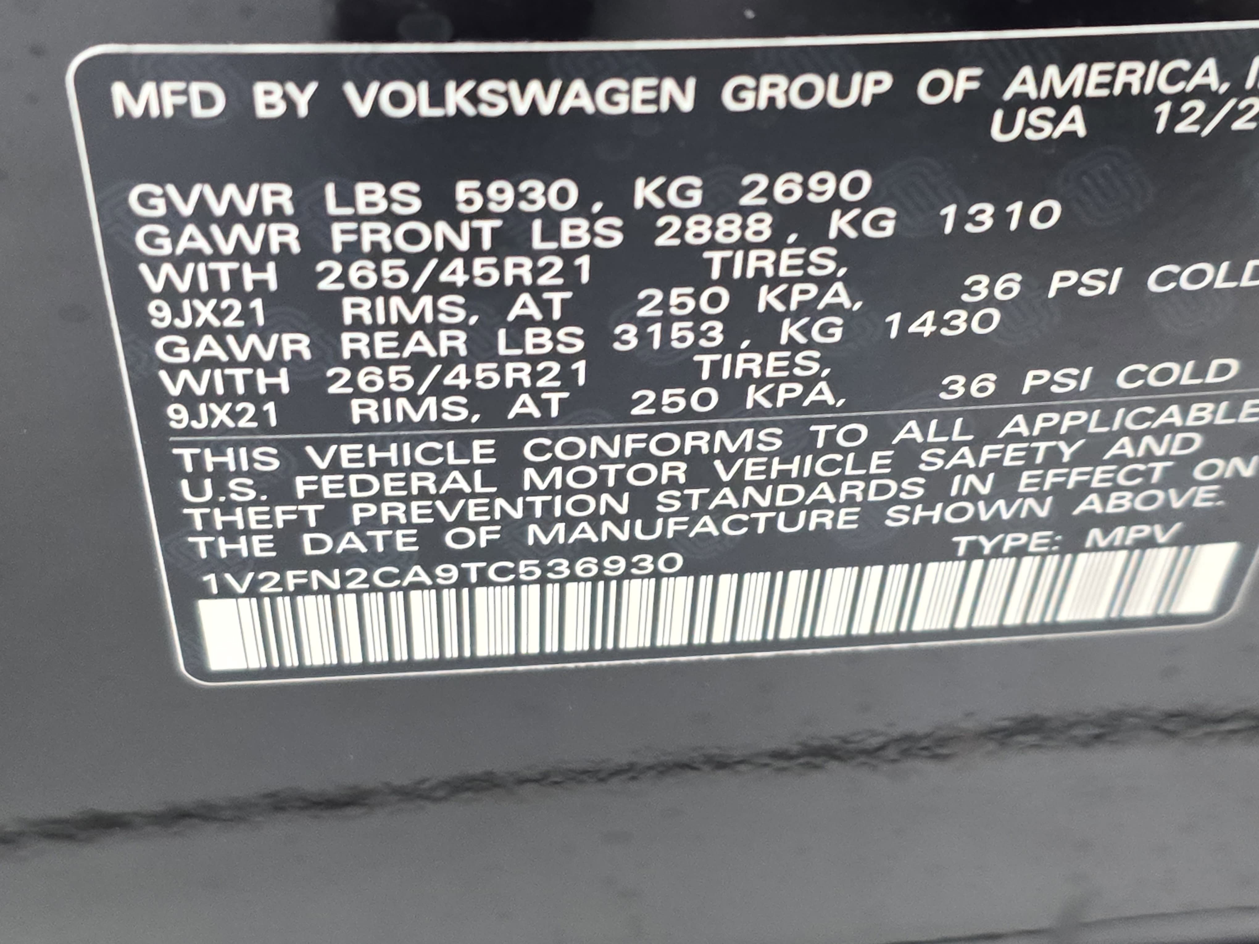 New 2026 Volkswagen Atlas SEL Premium R-Line AWD/4WD image 33