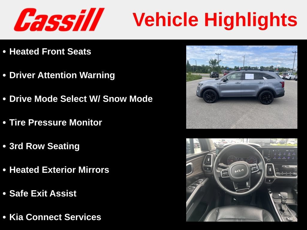 Used 2022 Kia Sorento S w/ Panoramic Sunroof Package AWD/4WD image 14