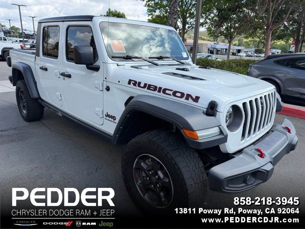 Certified 2022 Jeep Gladiator Rubicon w/ LED Lighting Group image 1
