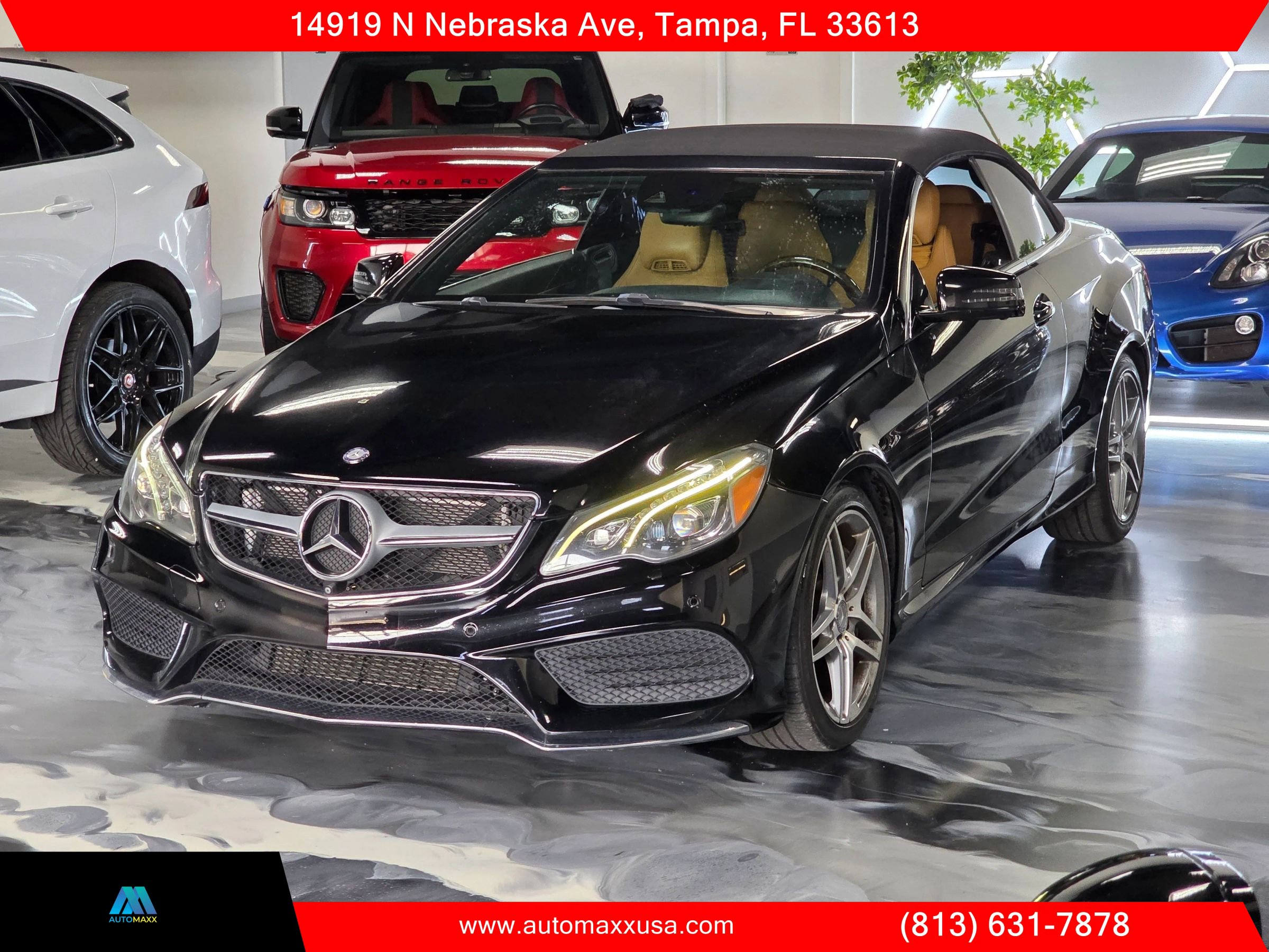 Used 2014 Mercedes-Benz E 550 Cabriolet w/ Premium 1 Package image 3