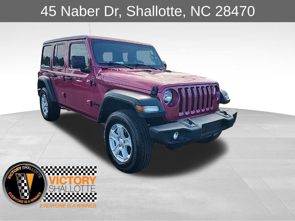 Certified 2021 Jeep Wrangler Unlimited Sport
