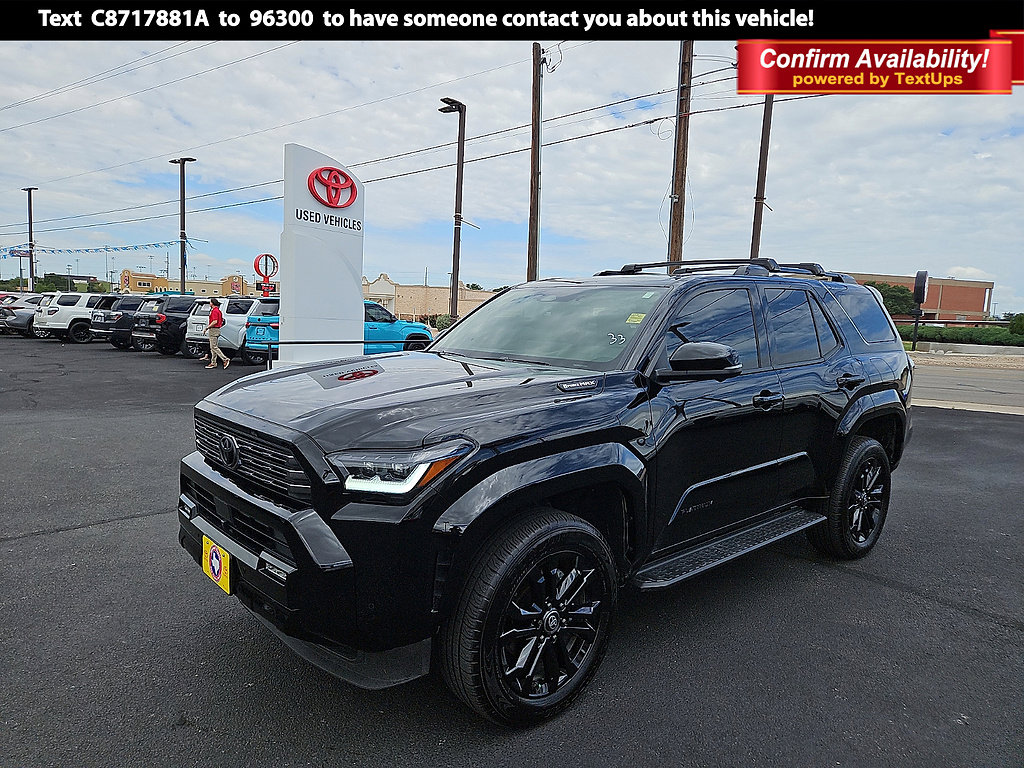Used 2026 Toyota 4Runner Platinum AWD/4WD image 1