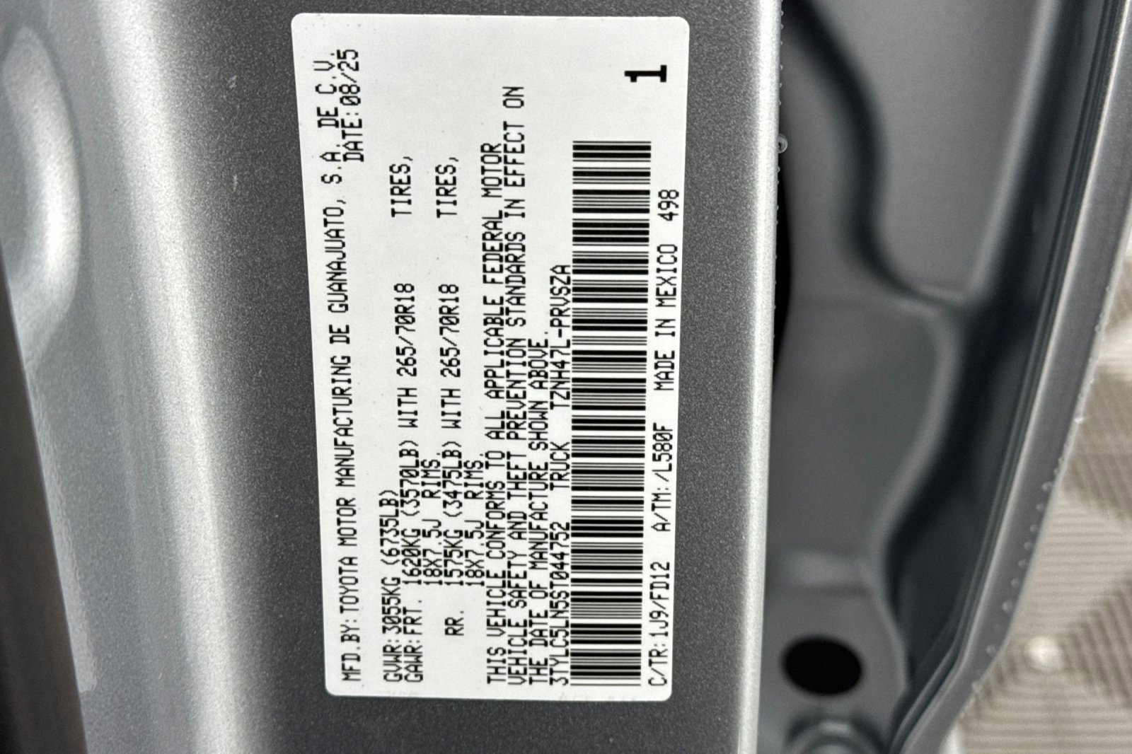 New 2025 Toyota Tacoma TRD Off-Road image 26