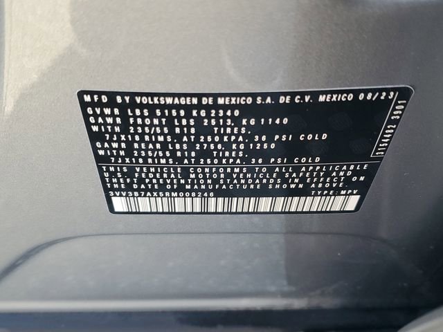 Certified 2024 Volkswagen Tiguan SE image 30