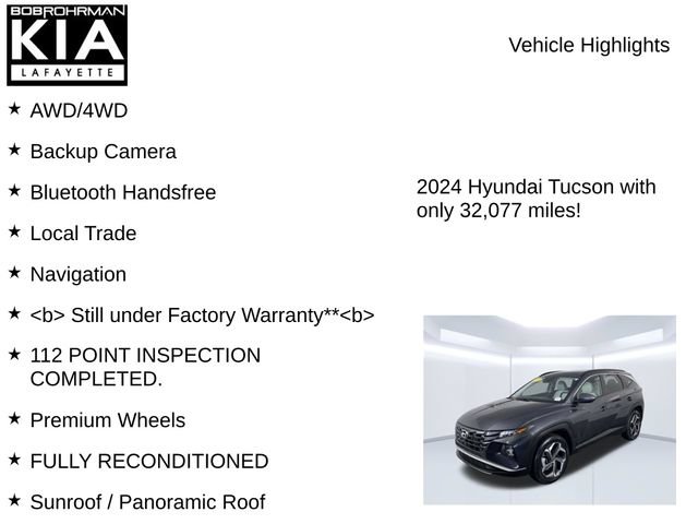 Used 2024 Hyundai Tucson SEL w/ Convenience Package AWD/4WD image 8