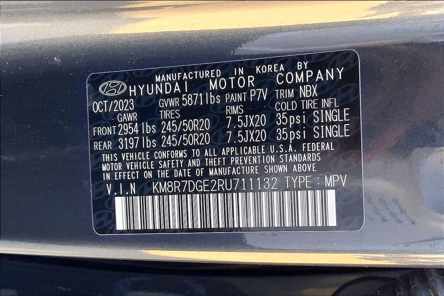 Certified 2024 Hyundai Palisade Calligraphy AWD/4WD image 34
