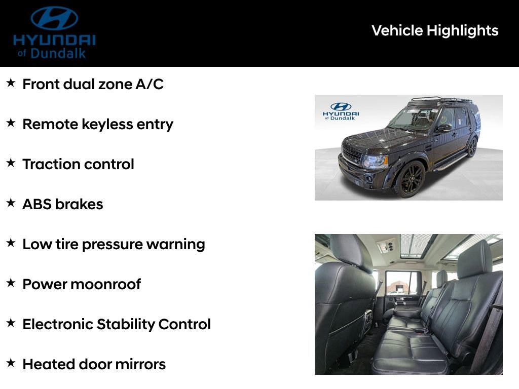 Used 2016 Land Rover LR4 HSE image 24