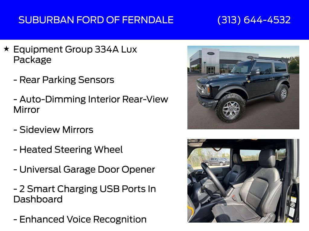 Used 2023 Ford Bronco Badlands AWD/4WD image 13