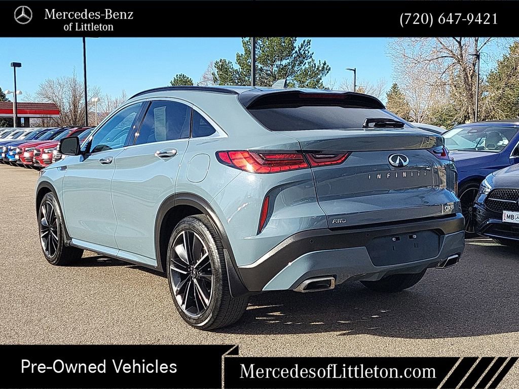 Used 2022 INFINITI QX55 Essential w/ Proactive Package AWD/4WD image 5