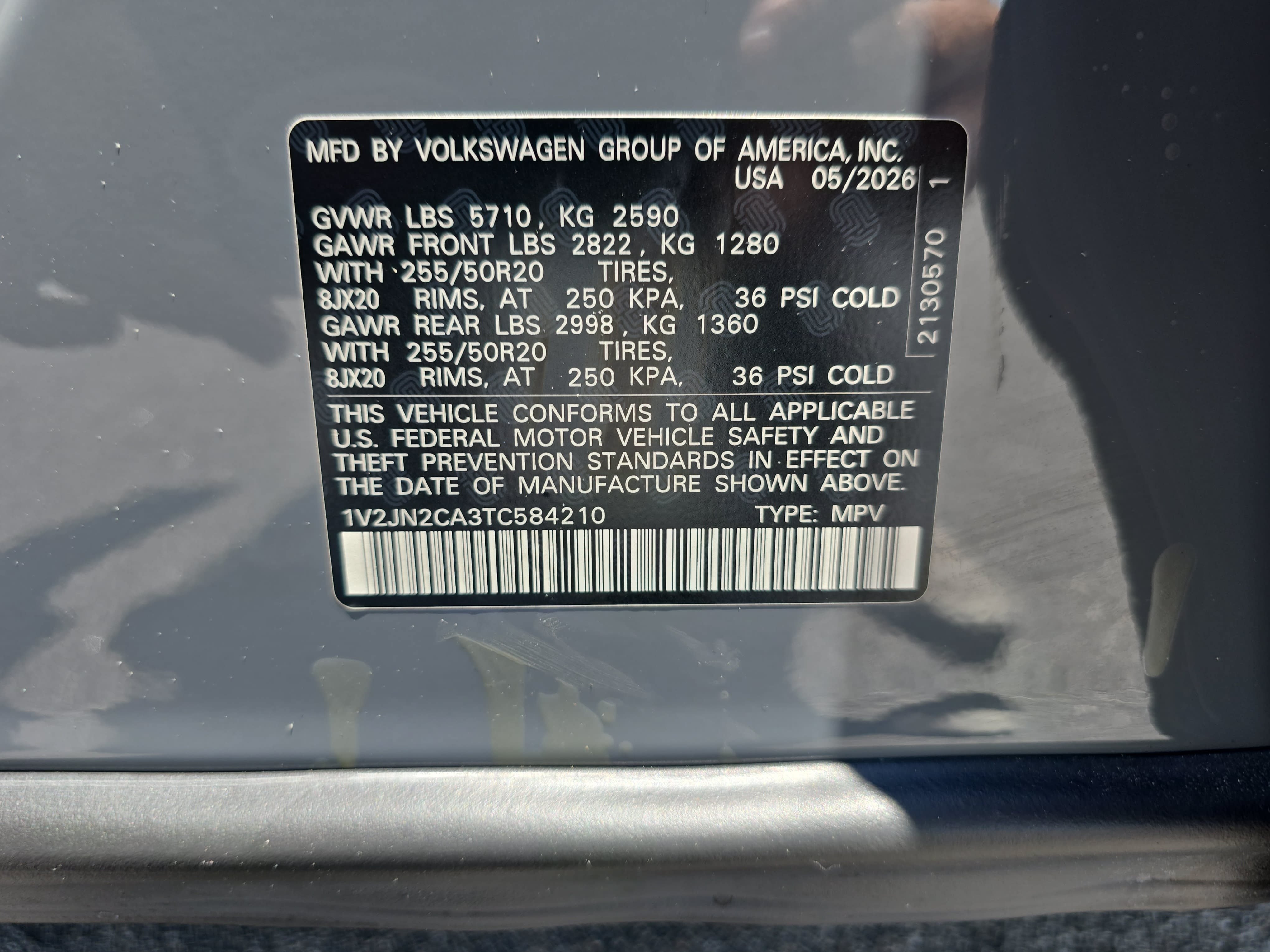 New 2026 Volkswagen Atlas SE FWD image 35