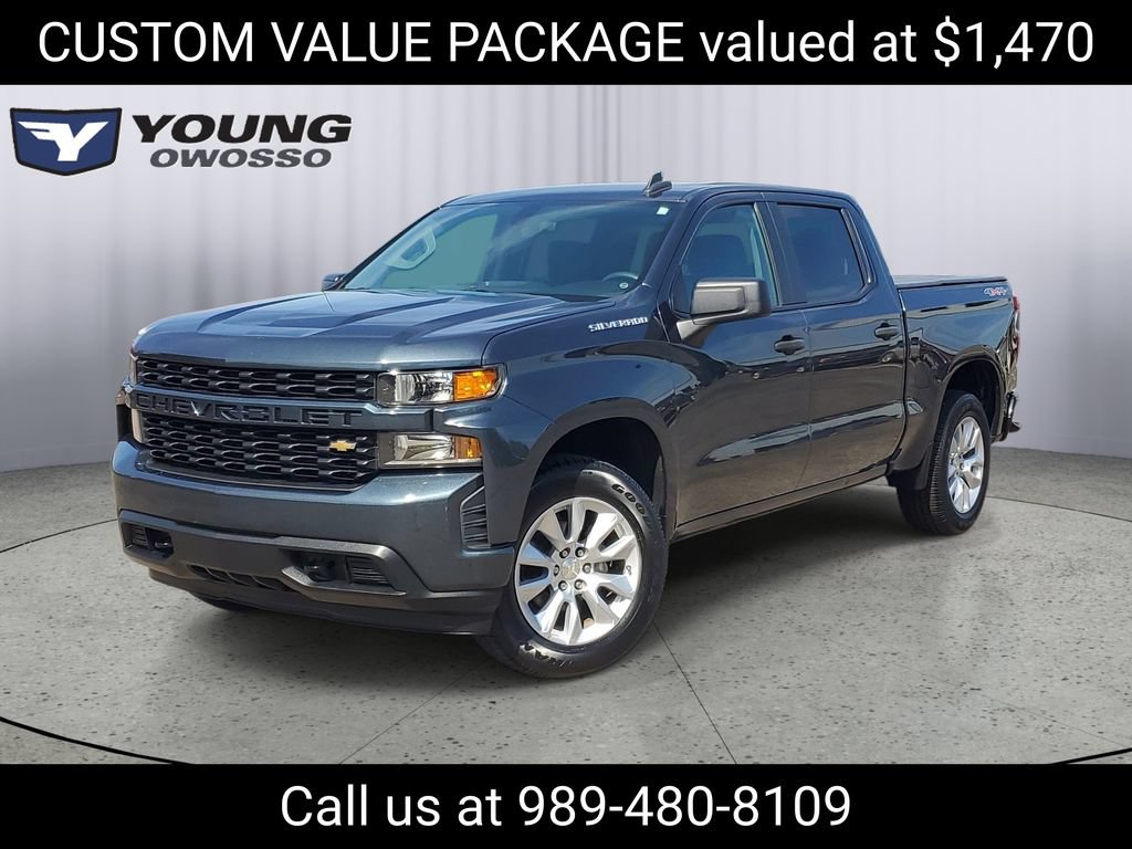 Certified 2020 Chevrolet Silverado 1500 Custom w/ Custom Value Package