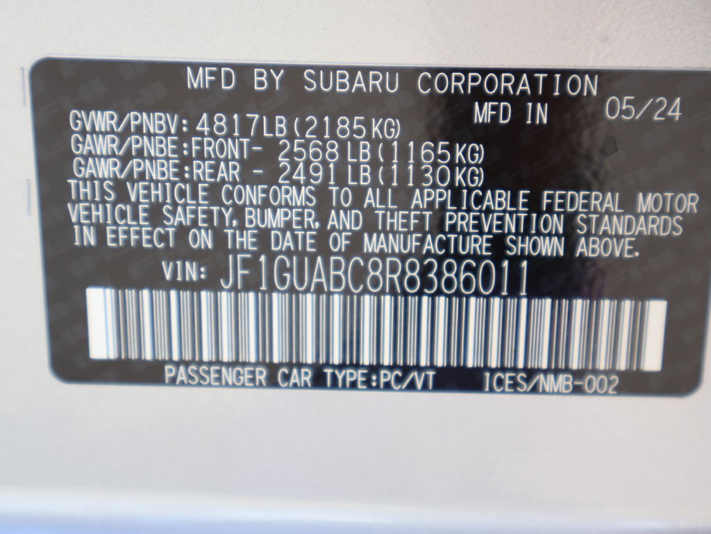 Used 2024 Subaru Impreza 2.0i AWD/4WD image 39