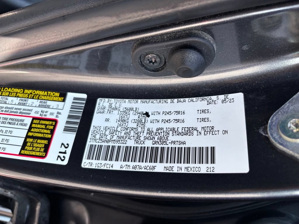 Used 2023 Toyota Tacoma SR5 AWD/4WD image 14