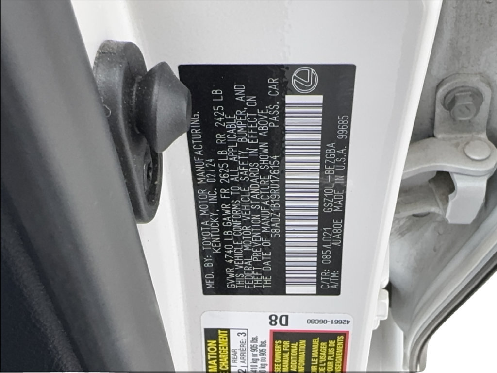 Used 2024 Lexus ES 350 w/ Premium Package FWD image 59