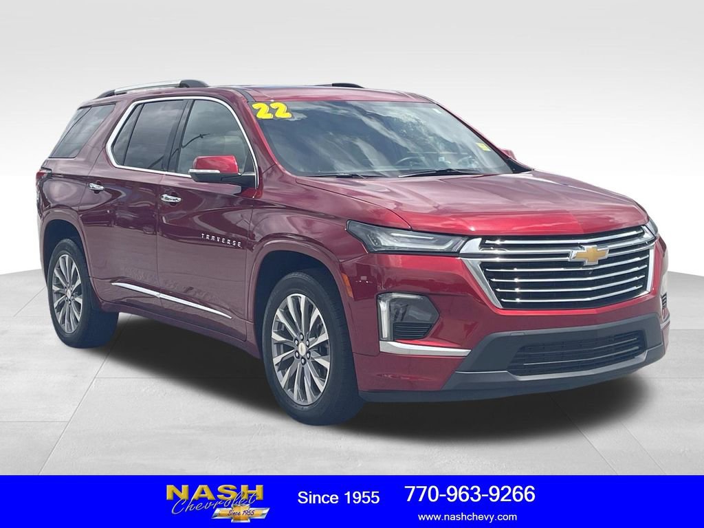 Used 2022 Chevrolet Traverse Premier FWD 360° Tour