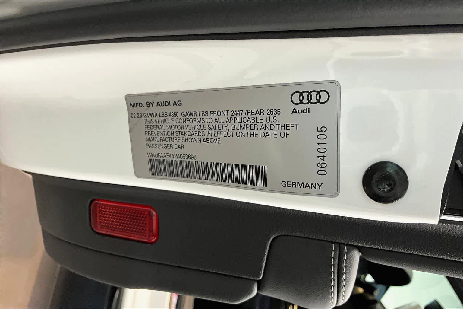 Certified 2023 Audi A4 2.0T Prestige w/ Prestige Package AWD/4WD image 34