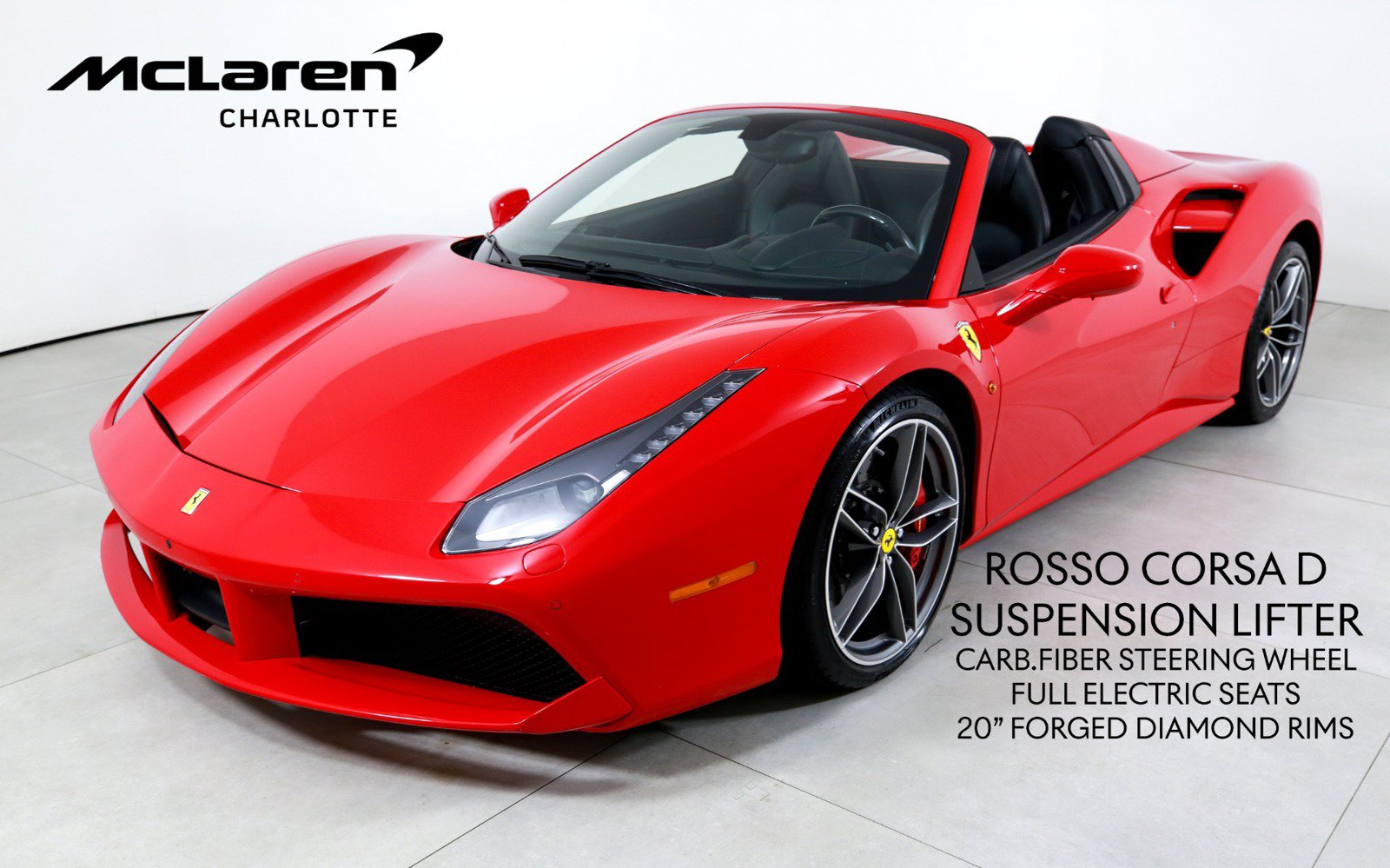 Used 2019 Ferrari 488 Spider RWD image 1