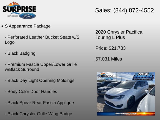 Used 2020 Chrysler Pacifica Touring-L Plus FWD image 12