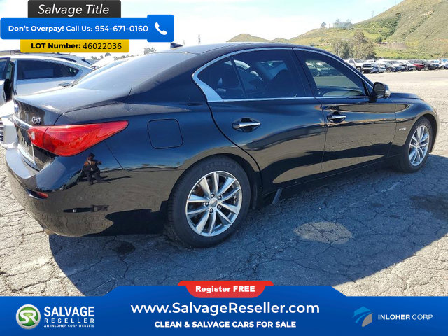 Used 2014 INFINITI Q50 Premium w/ Deluxe Technology Package image 4