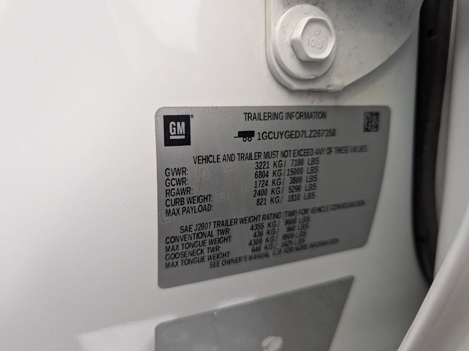 Used 2020 Chevrolet Silverado 1500 LTZ w/ LTZ Convenience Package image 31