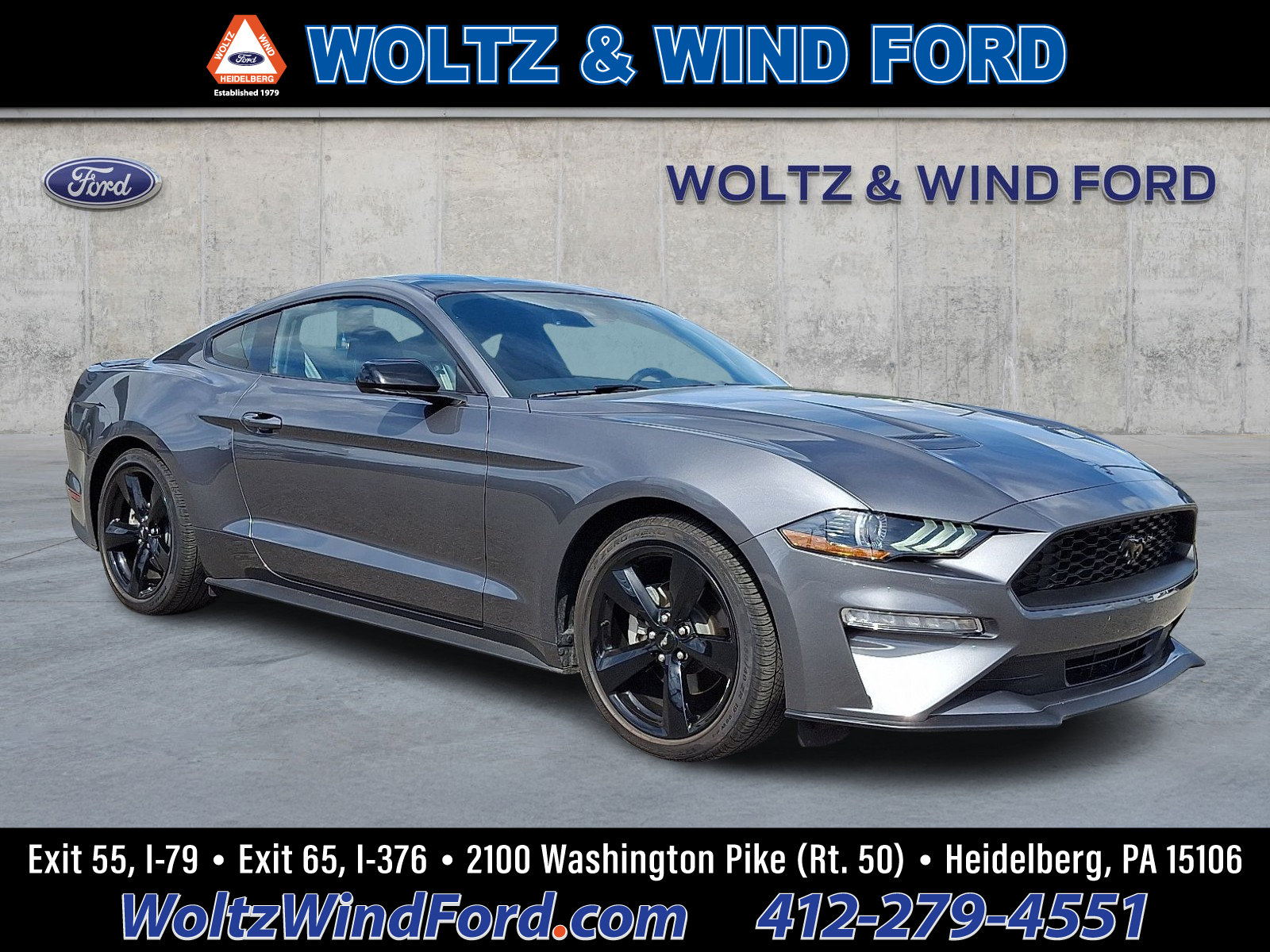 Used 2021 Ford Mustang Coupe w/ Equipment Group 101A