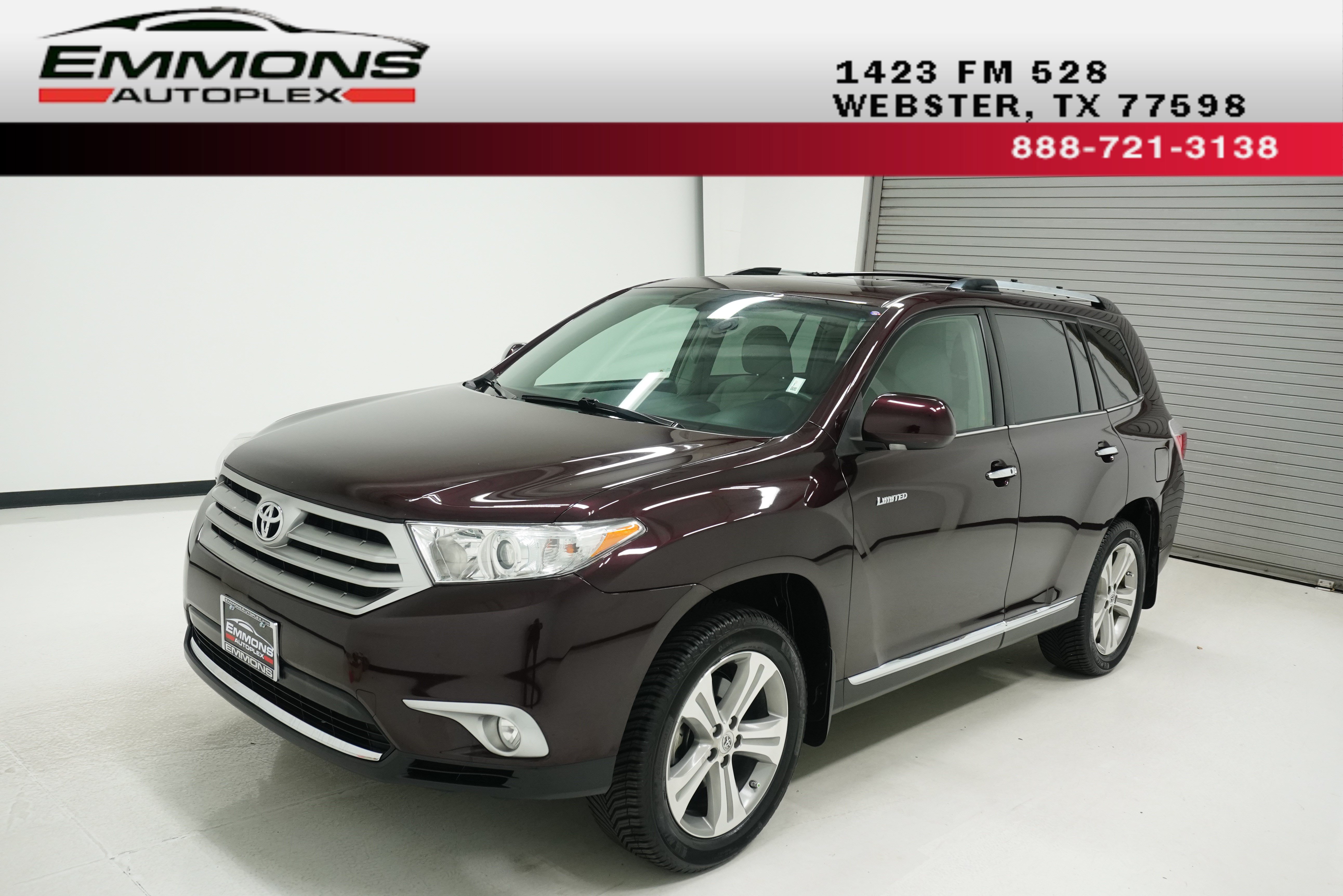 Used 2013 Toyota Highlander Limited