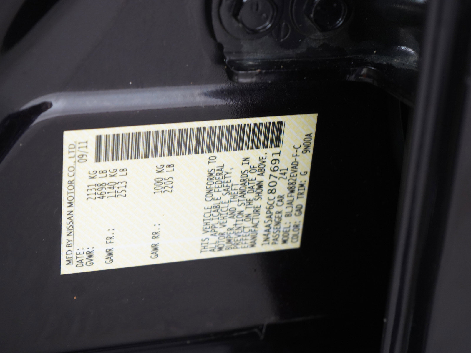 Used 2012 Nissan Maxima 3.5 SV w/ Monitor Pkg image 25