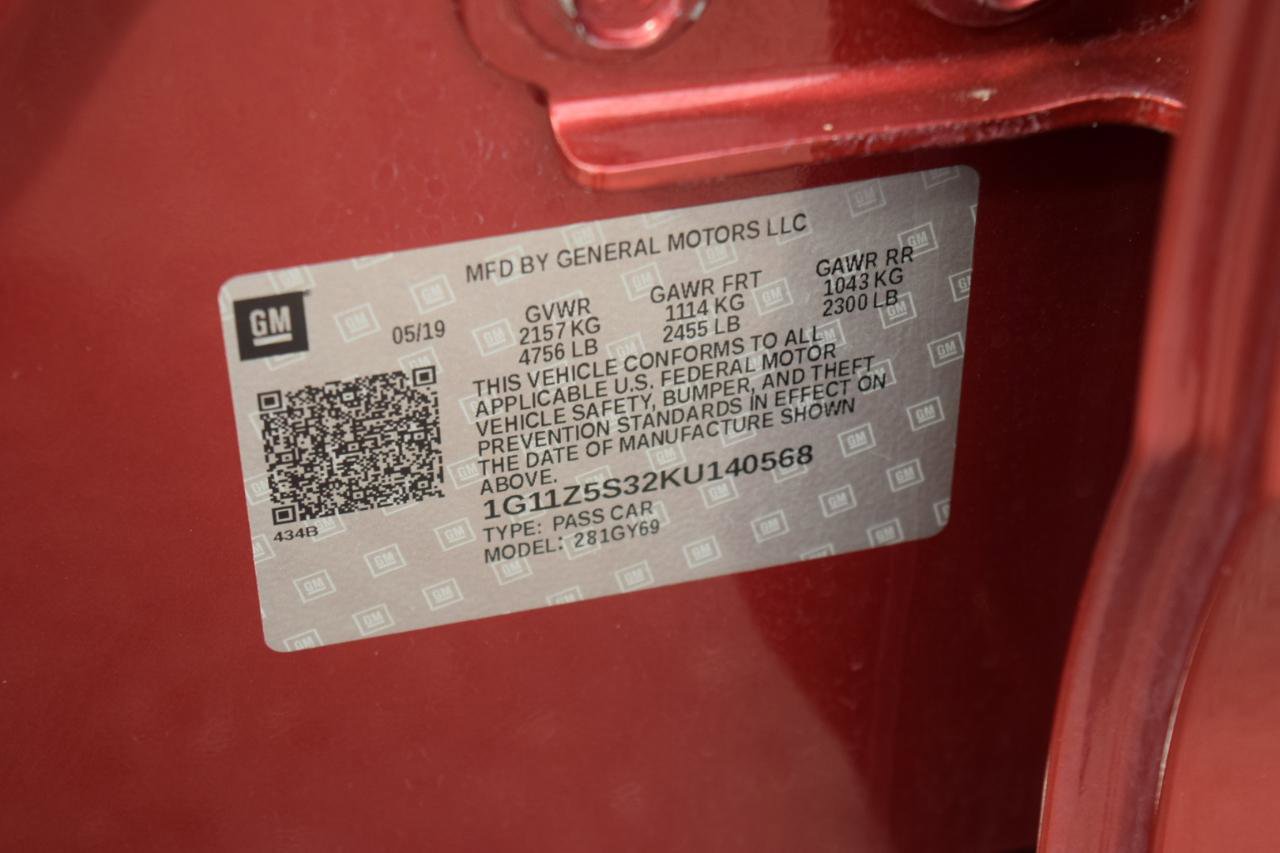 Used 2019 Chevrolet Impala LT w/ LT Leather Package image 39