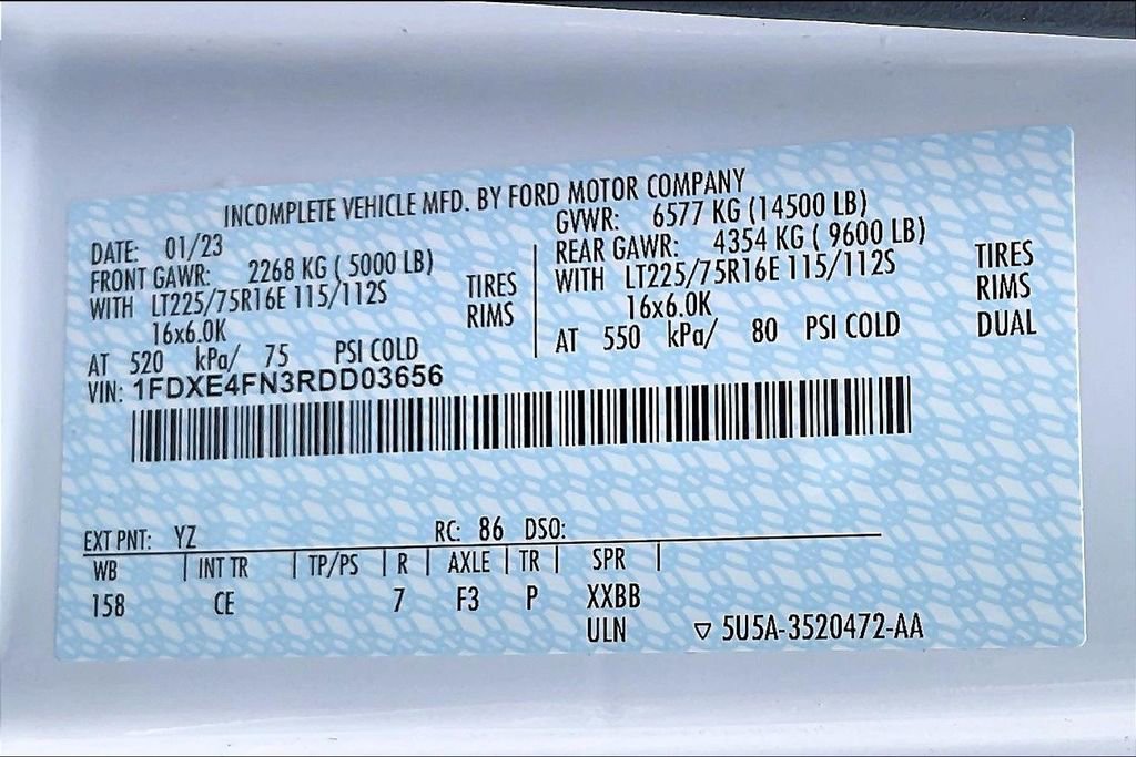 New 2024 Ford E-450 and Econoline 450 Super Duty w/ Driver's Safety Package image 13