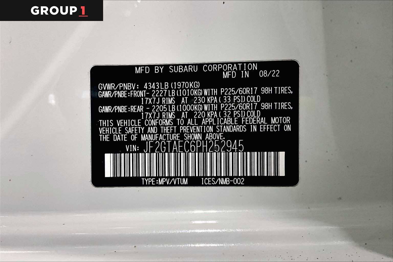 Certified 2023 Subaru Crosstrek 2.0i Premium image 35