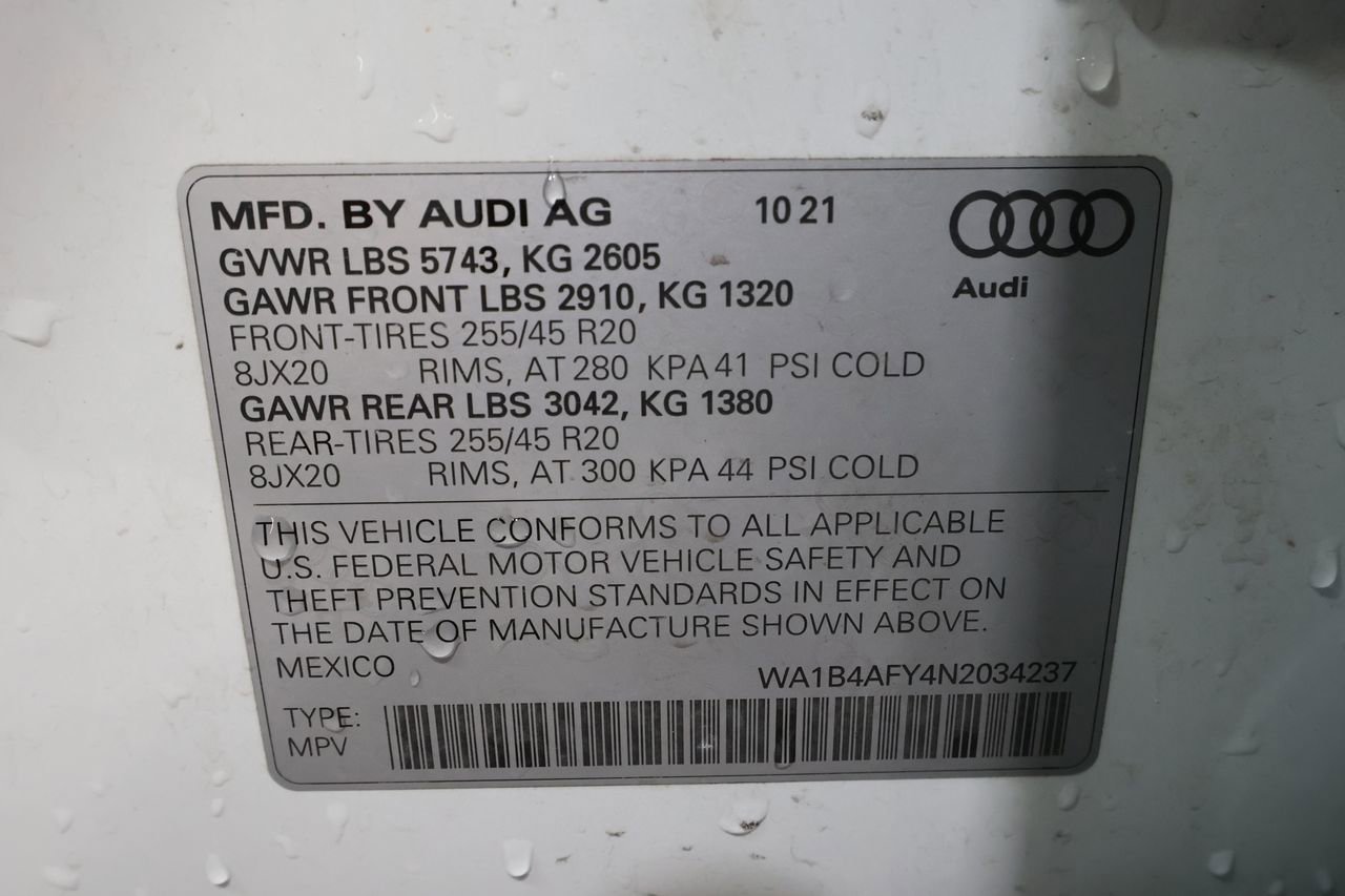 Used 2022 Audi SQ5 Premium Plus image 20