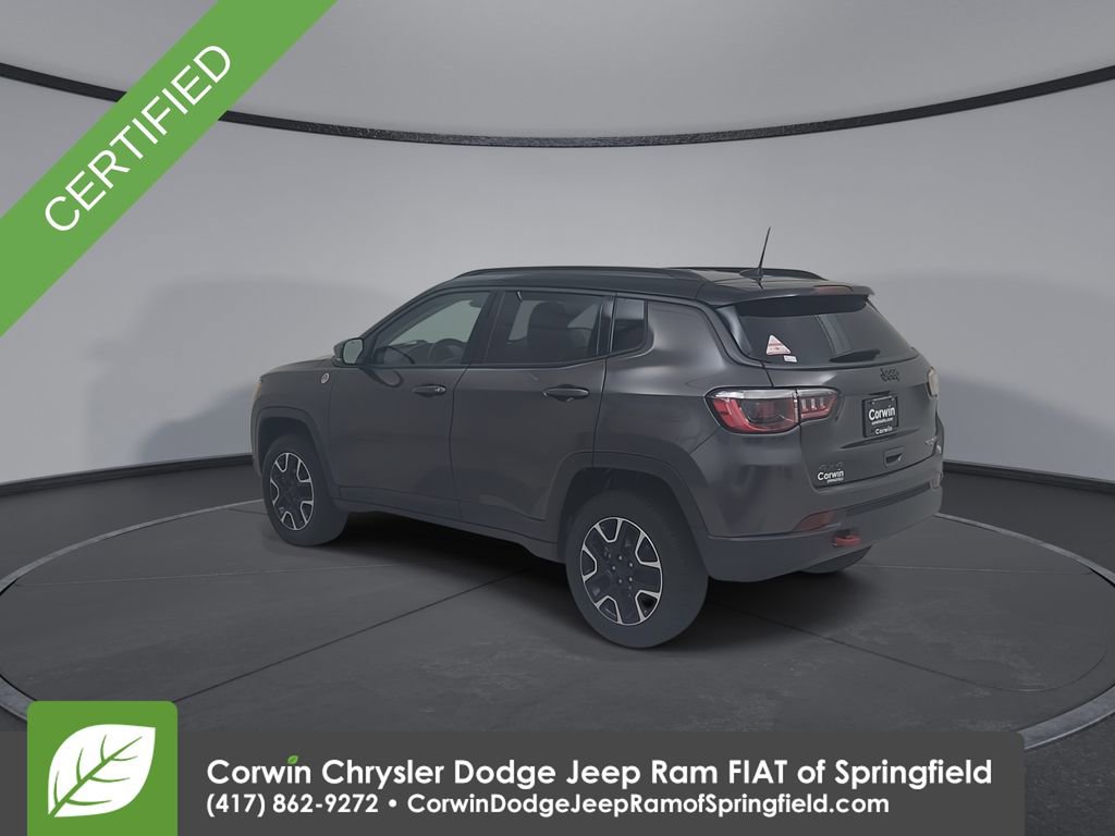 Certified 2020 Jeep Compass Trailhawk w/ Cold Weather Group image 11