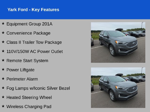 Certified 2024 Ford Edge SEL w/ Convenience Package AWD/4WD image 2