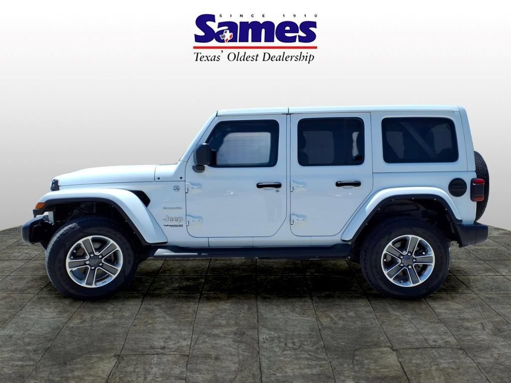 Used 2021 Jeep Wrangler Unlimited Sahara AWD/4WD image 8
