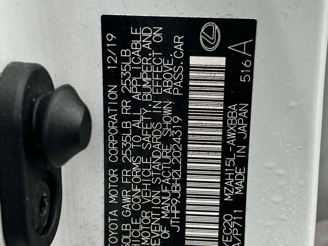 Used 2020 Lexus UX 250h 250h Base w/ Premium Package image 23