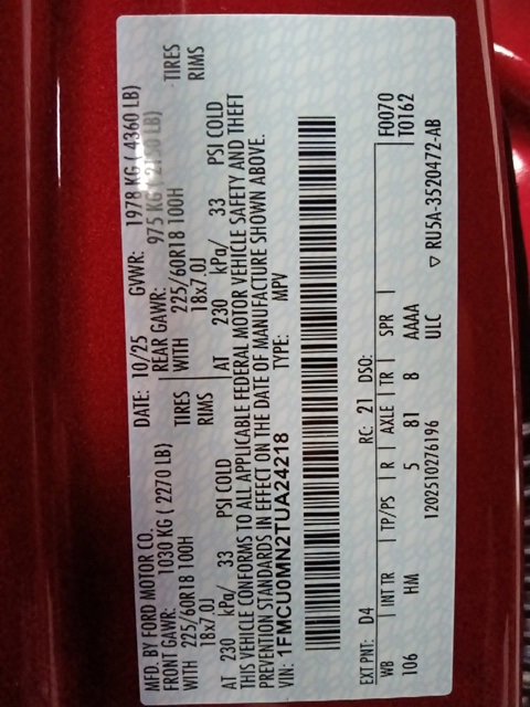 New 2026 Ford Escape ST-Line w/ Tech Pack #1 image 34