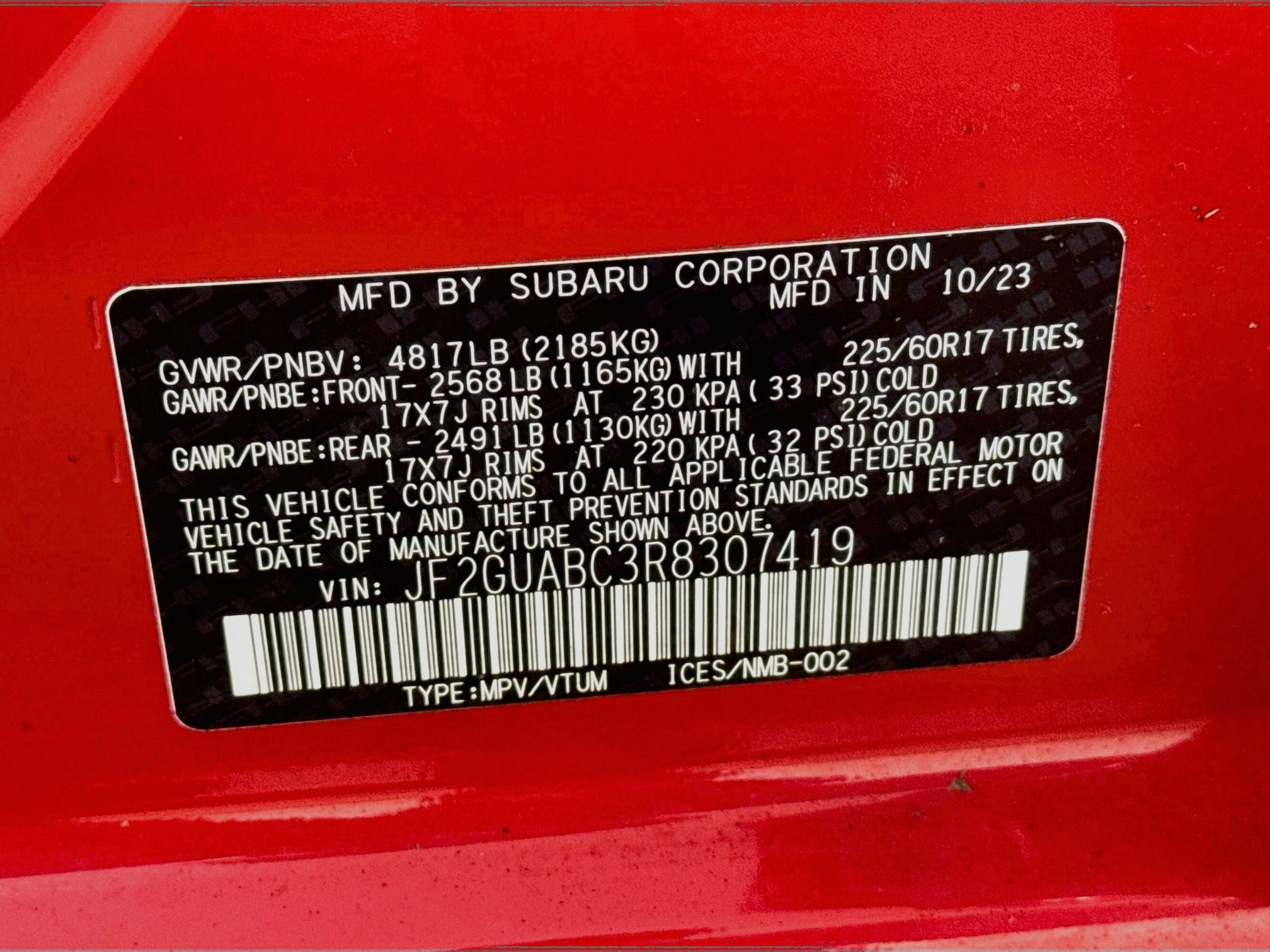 Used 2024 Subaru Crosstrek 2.0i AWD/4WD image 27