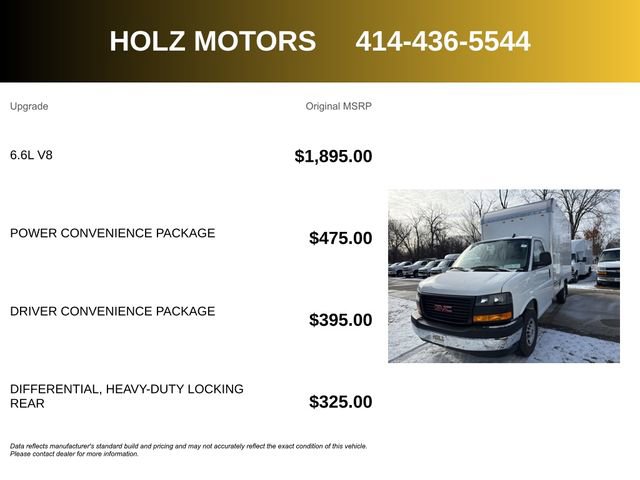 Used 2025 GMC Savana 3500 w/ Power Convenience Package image 5