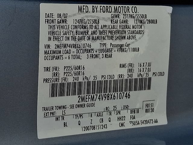 Used 2008 Mercury Grand Marquis GS RWD image 27